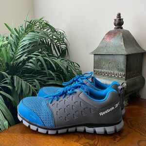 Reebok Sublite Cushion Alloy Toe Work Sneakers